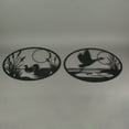 thumbnail image 4 of Mayrich Black Metal Goose And Ducks Wall Art Sculpture Home Décor (Set of 2), 4 of 5