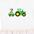 thumbnail image 4 of Inktastic Second Birthday Tractor Girls Toddler Dress, 4 of 5