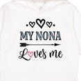 thumbnail image 3 of Inktastic My Nona Grandma Loves Me Girls Toddler Hoodie, 3 of 4