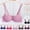 White, variant on LOVZFMLL Bras for Women Solid Color Comfort Soft Push Up Bra Breathable Seamless Adjustable Straps Everyday Bralettes White L