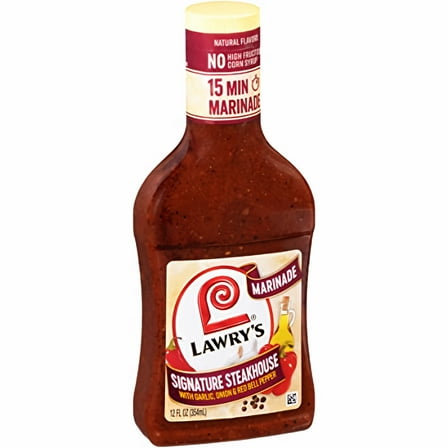 Lawry's Steakhouse Marinade 12 fl oz (Pack of 3)