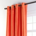 thumbnail image 2 of Tribeca Faux Silk Grommet Single Curtain Panel, 2 of 5