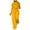 Yellow, variant on S LUKKC LUKKC 2 Piece Sets for Women Casual Summer Travel Vacation Outfits Loose Short Sleeve Pullover Top Matching Wide Leg Pants Sets Tracksuit Suits