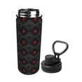 thumbnail image 2 of Uemuo Red Poker 18OZ Insulated Kettle, Sports Water Bottle, Stainless Steel Kettle, Vacuum Insulated Flask, Flip Lid Travel Mug, 2 of 7
