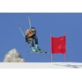 thumbnail image 2 of Skiing Wall Mural Decal by Wallmonkeys Vinyl Peel and Stick Graphic (36 in W x 24 in H), 2 of 4