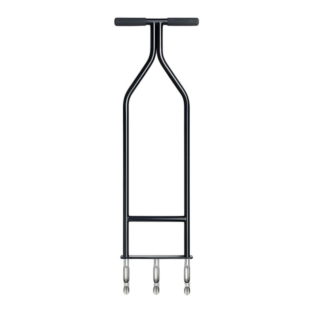 harayaa Manual Core Aerator Lawn Tool Ergonomic Sturdy Heavy Duty Core Aeration Tool