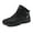 Black, variant on Woobling Women Hiking Shoe Plush Lined Sneakers High Top Athletic Shoes Round Toe Trainers Travel Non-Slip Sport Sneaker Black 5.5