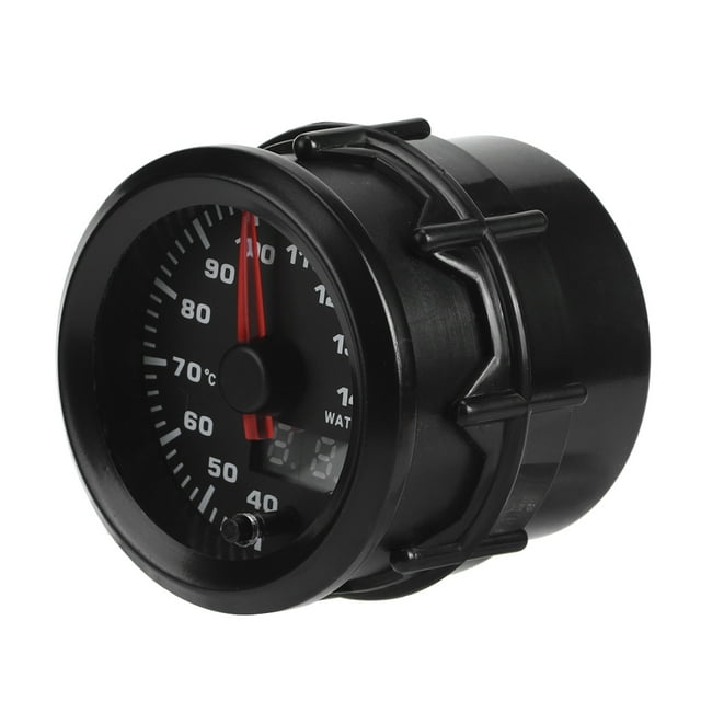 2in 52mm Car Water Temperature Temp Gauge Meter Pointer Digital Display with Stepper Motor