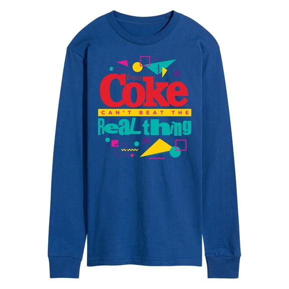 Coca-Cola - Retro - Coke Can't Beat The Real Things - Men's Long Sleeve T-Shirt