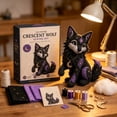 thumbnail image 4 of Mystical Galaxy DIY Patchwork Animal Kit, Felt Animal Sewing Kit for Beginners, 3D Stuffed Plush Animals, Pre-Cut Handmade Craft Kit for Adults Kids, Art Gift, 4 of 5