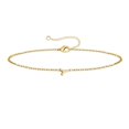 thumbnail image 2 of YYKihy Gold Initial Bracelets For Girls Women Jewelry 1 Gold/Silver Plated Letter Initial Bracelet Dainty Gold Bracelets For Women Initial Bracelets For Teen Girls Trendy, 2 of 9