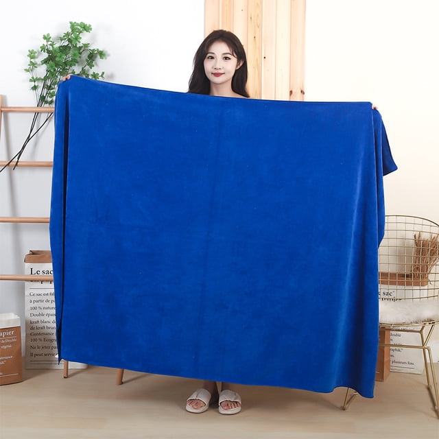 Xiao Hua toallas de mano para baño, multiusos: para gimnasio, ducha, deportes, etc. Maneja diversas situaciones sin esfuerzo. 39,37 x 78,74 pulgadas (azul).