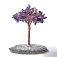 thumbnail image 3 of Nvzi 1 pieza de piedra de cristal natural colorida, árbol de la riqueza, árbol de la vida, decoración artesanal para escritorio del hogar y la oficina., 3 of 4