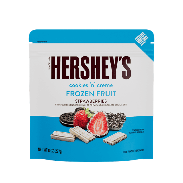 Hershey's Strawberries in Cookies ‘N’ Creme, (Frozen), 227g