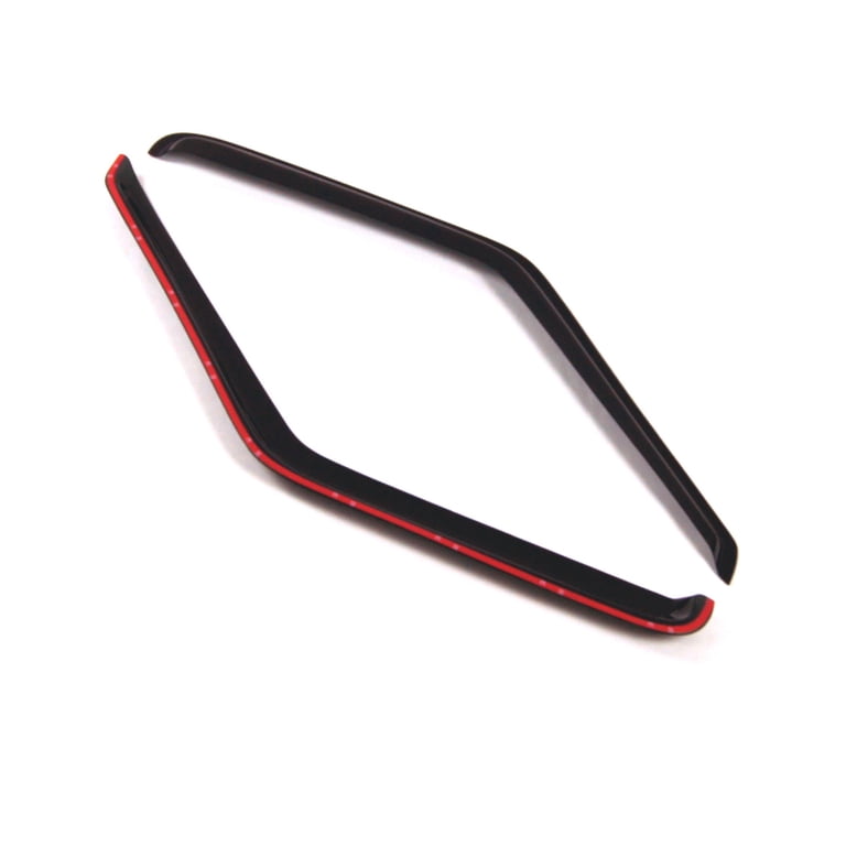 2-Piece Side Window Deflectors For Chevy S10/Sonoma & Blazer (1994-2005) – Outside Tape-On Rain Guards