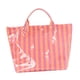 thumbnail image 4 of Bolso deportivo, bolso de compras, bolso de hombro para ir de compras, gimnasio, estudiar, hacer recados. Rosa anaranjado, 4 of 9