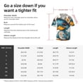 thumbnail image 5 of Kdxio Men's Hawaiian Shirt for Men Short Sleeve Shirt Cute Sunflower Blue Duck Summer Casual Holiday Beach Button Down T-Shirts, 5 of 5