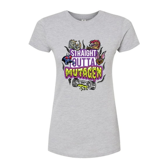 Teenage Mutant Ninja Turtles Mutant Mayhem  - Straight Outta Mutagen  - Juniors Fitted Graphic T-Shirt