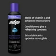 thumbnail image 3 of Edge Extra Moisturizing Men's Shave Gel Twin Pack, 14 oz, 3 of 10