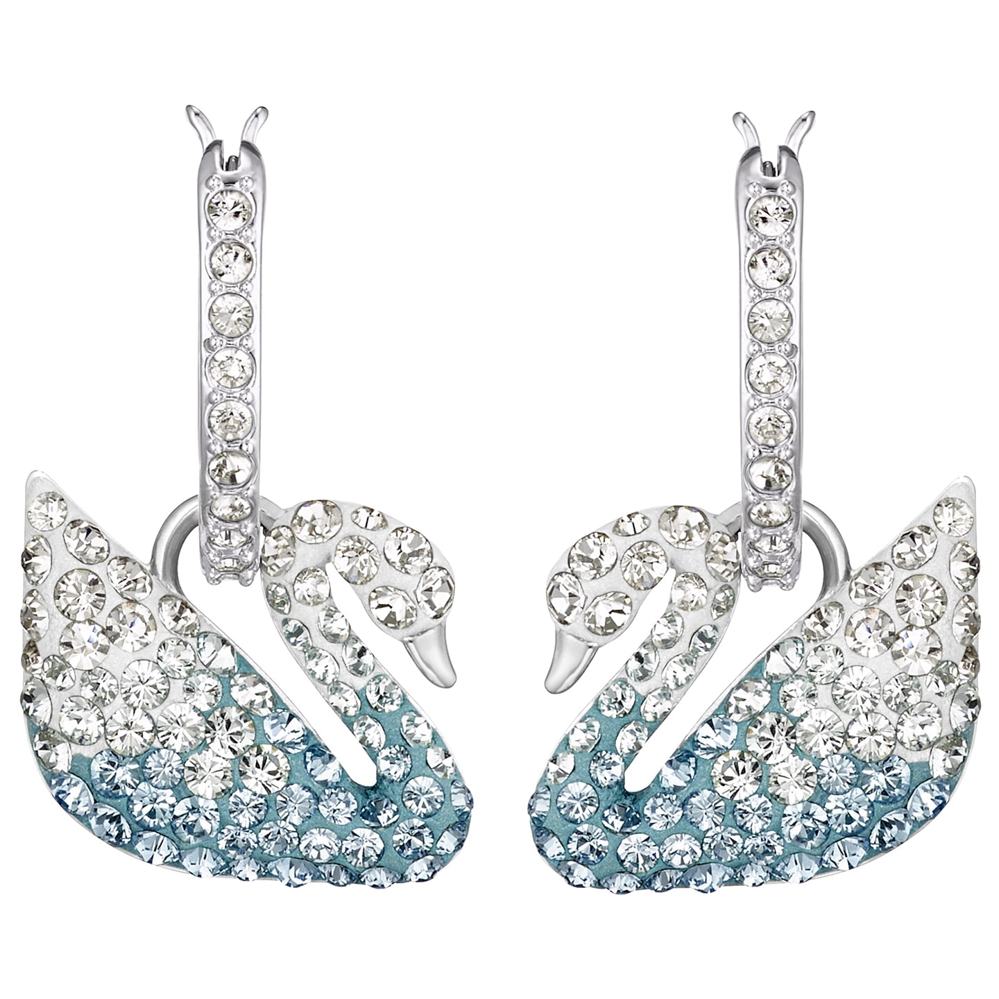 Swarovski swan earrings Clearance