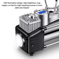 thumbnail image 4 of TFixol Double Cylinder High Pressure Car Air Pump Electric Auto Tyre Inflator Pump Digital Display Air-compressor Pressure Preset Function, 4 of 7