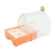 thumbnail image 5 of Caja de baño para loros, ducha para pájaros, comedero, accesorios transparentes, bañera para loros. Rosa, 5 of 9