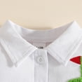 thumbnail image 3 of KPOPLK Toddler Baby Boy Golf Outfit Short Sleeve Golf Cart Polo T Shirts Top Shorts Set 2Pcs Golf Theme Summer Clothes(6-12 Months,Blue), 3 of 6