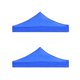 thumbnail image 1 of 2 Piezas 2X2M Reemplazo de la Cubierta Superior del Dosel Tela de Tienda de Cuatro Esquinas Reemplazo Plegable del Pabellón del Patio Una Prueba de Lluvia Azul, 1 of 3