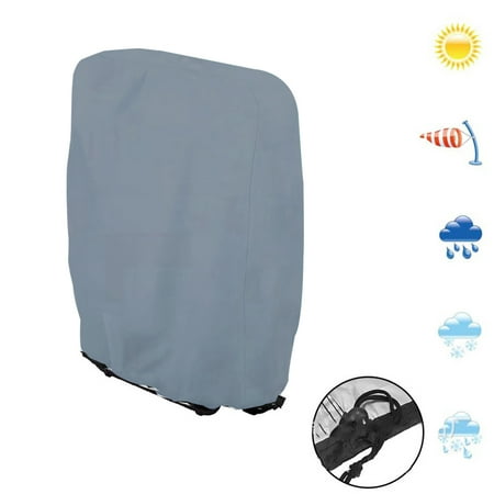 folding waterproof outdoor garden chairs uv recliner dustproof resistant chair