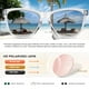 thumbnail image 5 of Gafas de sol DANAMY Polarizadas con protección UV400 para mujer, 5 of 6