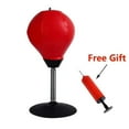 thumbnail image 5 of 1 * Desktop Tabletop Punch Punching Speed Ball Stress Buster Freestanding Boxing Bag Kit, 5 of 17
