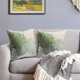 thumbnail image 3 of Sage Green Pillow Covers 18x18 Set of 2 Dahlia Modern Geometry Line Flower Summer Outdoor Decorative Throw Pillows Floral Farmhouse Pillowcases Linen Cushion Case Decor for Home Sofa Couch Bed, 3 of 6