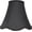 Black, variant on Urbanest Scalloped Bell Lamp Shade, 6x12x10", Burgundy