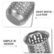 thumbnail image 3 of Nestingho Colador Para Desagüe De Inoxidable Resistente Con Para Fregadero Y Color Plata, 3 of 6