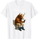 thumbnail image 1 of This is Bullsht Funny Cow Toilet Humorous - Camiseta para hombre y mujer, 1 of 2