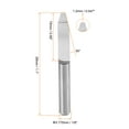 thumbnail image 2 of Unique Bargains 1/8' Shank 1.2mm Tip 30 Degree Solid Carbide Wood Engraving Bit CNC Router Tool 10 Pack, 2 of 6