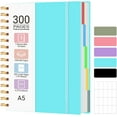 thumbnail image 1 of YWC-Spiral Notebook, Notebooks College Ruled with Removable Dividers, 300 Pages 100GSM Thick Spiral Writing Journal for Work, School, 1 of 4