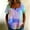 A819 Blue, variant on Womens Abstract Geometric Pattern Shirts Square Neck Short Sleeve Button Up Henley Tops Casual Summer Color Block Loose Fit Daily Wear Aesthetic Blouses