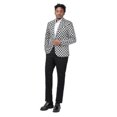 thumbnail image 4 of Versatile blazer for men in one button square style, 4 of 4