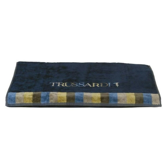 TRUSSARDI Turquoise Coast Blue Bath Towel 95 x 150 cm