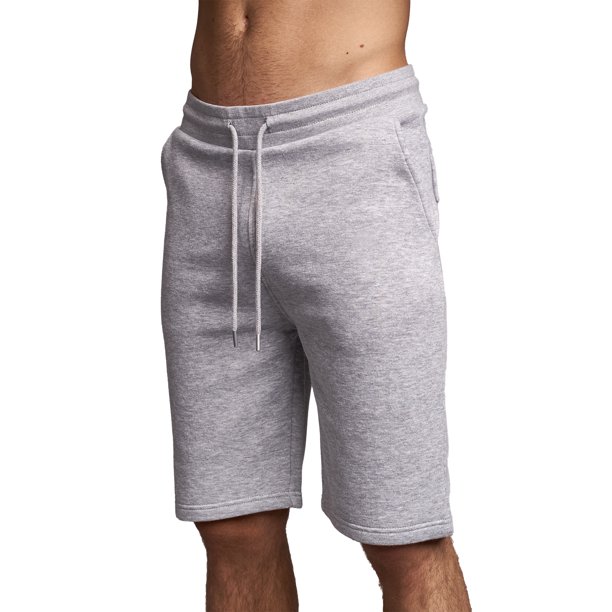 Juice - Pantalones Cortos Skipworth para Hombre (Gris Claro Jaspeada)