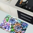 thumbnail image 6 of Diatomaceous Earth Bath Mat,Colorful Plants Succulents Non-Slip Volume Super Absorbent Fast Drying for Bathroom Kitchen Door mat,Eco-Friendly Easy to Clean 20×31Inch (50 * 80cm), 6 of 6