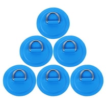 Clispeed 6Pack Paddle Board Hooks Metal Blue for Water Sports Accessory and Surfing Activities