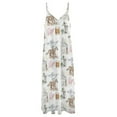 thumbnail image 6 of Derby Dress, Horse Race Sleeveless Dress Loose Women's Dress Dresses Luxury Evening Dresses, 6 of 9