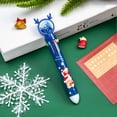 thumbnail image 2 of Christmas 10 Colors Cute Ballpoint Pen Retractable Christmas Animal Ballpoint Pens for Office School Supplies Students, 2 of 4