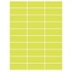 thumbnail image 3 of 240 etiquetas de colores, etiquetas rectangulares codificadas por colores, varias pegatinas rosas, escritura en la etiqueta del nombre, etiqueta, etiqueta de carpeta, oficina en casa, útiles escolares, 3 of 5