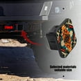 thumbnail image 5 of Hitch Cover Fits For 2-Inch Hitch,Aztec Pattern Design With Boho Style Vintage Colorsrubber Trailer Hitch Cover Tube Plug Insert,Car Exterior Accessories, Receiver Tube Hitch Plug, 5 of 6
