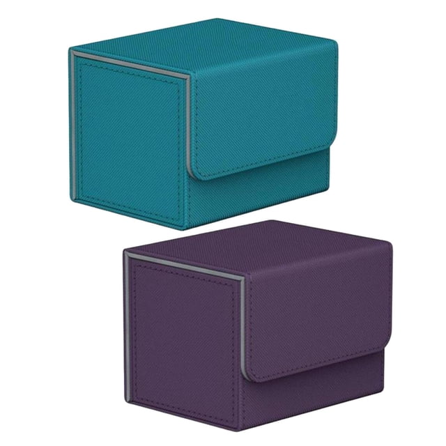 CARTERA 400 + Divisor-Caja de cartas coleccionables 310x95x115mm Gris tal se describe