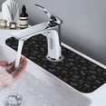 thumbnail image 7 of Vsdgher Hawaiian Style Kitchen Sink Splash Guard Faucet Mat -1 PC Super Absorbent Fast Drying Mat Sink Gadgets-Splash, Bathroom,Sink Mat,(15" X 5.5" ), 7 of 7