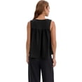 thumbnail image 4 of DARING DIVA Women's Babydoll Tank Summer Peplum Sleeveless Casual Flowy Shirts M Black, 4 of 7